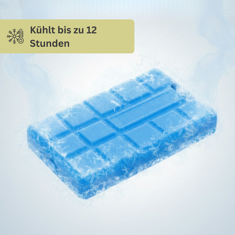 Kühlakku Blau | (200 G) | Schnell Gefrierend | Lange Kühldauer | Robust Und Langlebig | Auslaufsicher