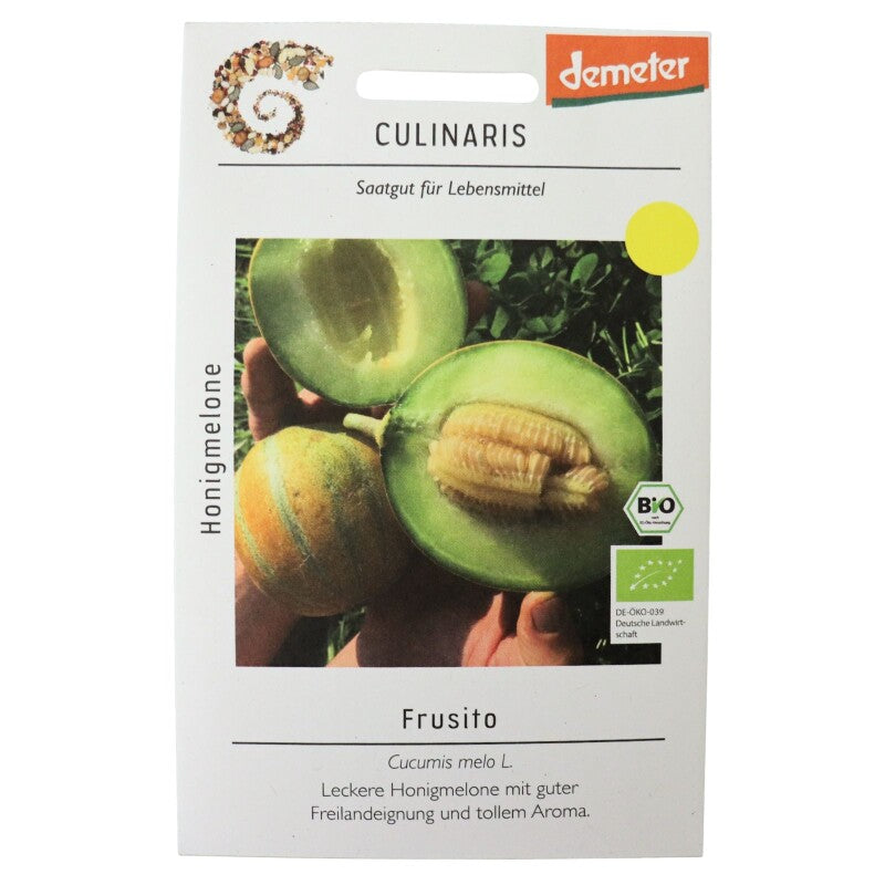 Honigmelone Frusito M01 Für Das Freiland Geeignet