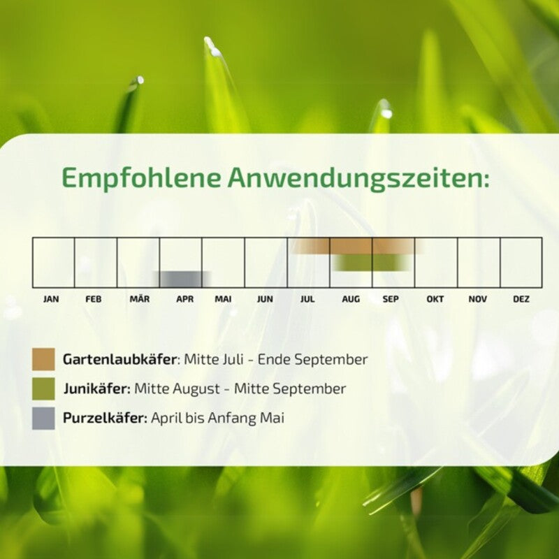 Nema-Green HB Nematoden Zur Bekämpfung Des Gartenlaubkäfers