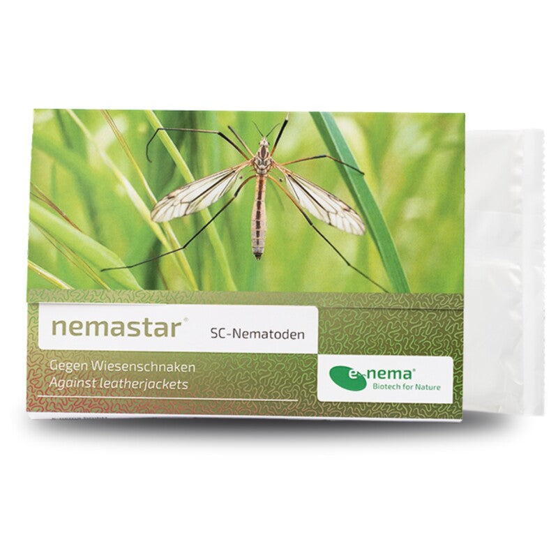 NemaStar SC Nematoden Zur Bekämpfung Von Maulwurfsgrillen Wiesenschnaken Und Erdraupen