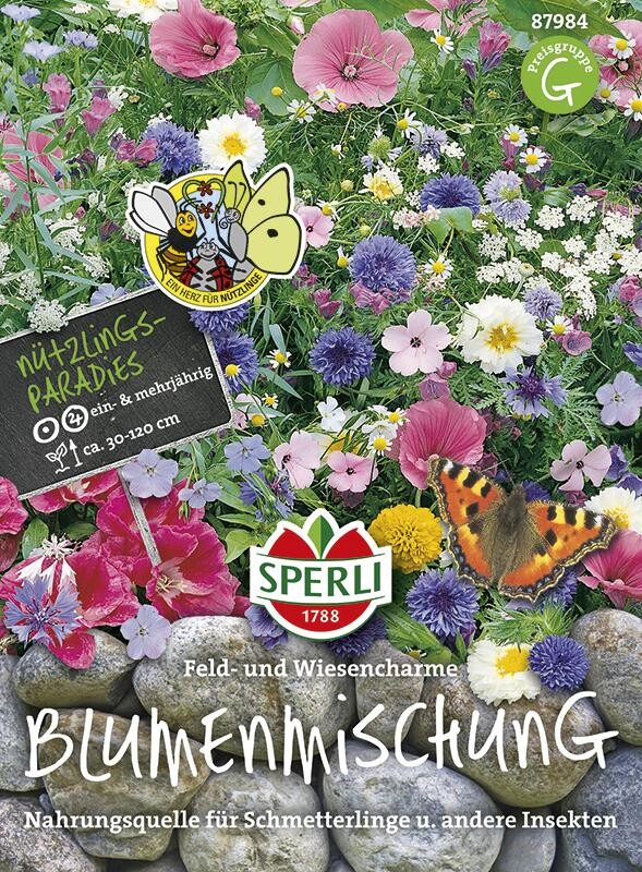 Feld- Und Wildblumenmischung Wiesencharme Ein- Und Mehrjährig