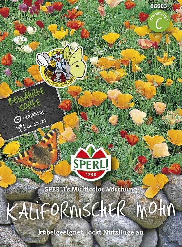 Goldmohn SPERLI's Multicolor Mischung