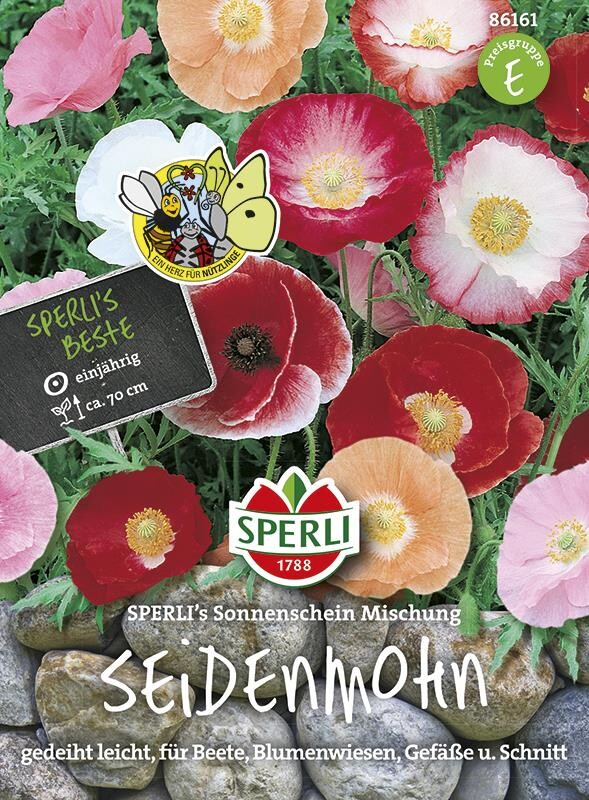 Mohn Sonnenschein Mischung (Seidenmohn)