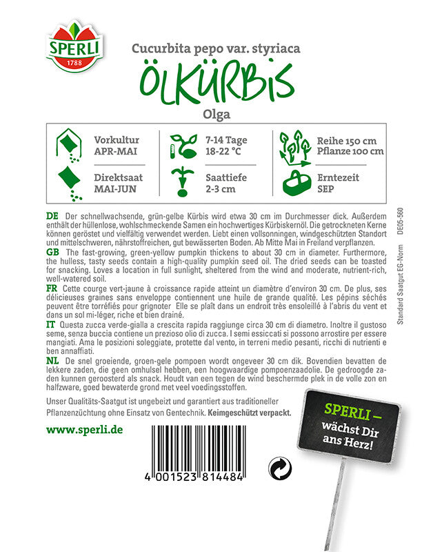 Ölkürbis Olga