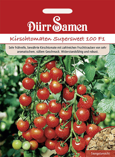  Kirsch-Tomaten Supersweet 100 F1