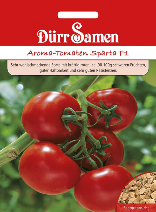  Tomate Sparta F1, Geschmackstomate Mit Guter Haltbarkeit Und Sehr Gute Resistenzen