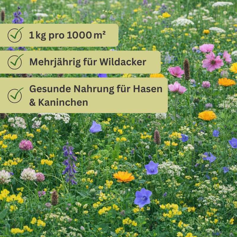  Hasenapotheke (ohne Gräser) Für Niederwild 1kg