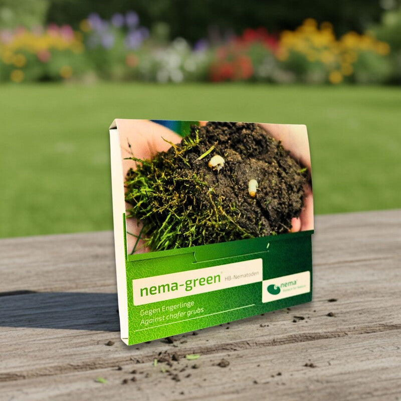  Nema-Green (50 Mio) + Nema-Quick (50 Ml) Kombi-Packung HB Nematoden Zur Bekämpfung Des Gartenlaubkäfers