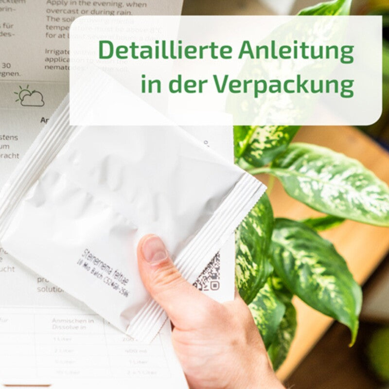  NemaPlus SF Nematoden Zur Bekämpfung Von Trauermücken