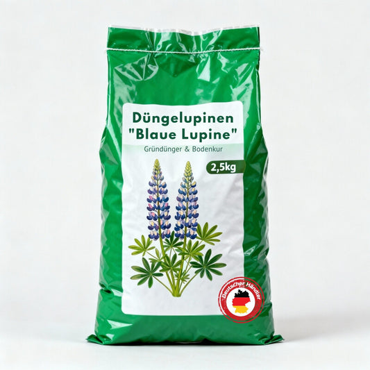  Samenshop24® Düngelupinen "Blaue Lupine", Gründünger & Bodenkur 2,5kg
