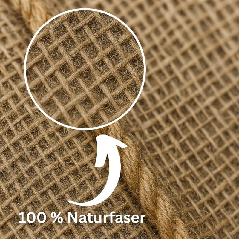  Samenshop24® Premium Jutesäcke Aus 100 % Naturfaser, Neu, Größe 110cm X 60cm, Strapazierfähig, ökologisch, Kartoffelsack, Aufbewahrung Für Obst/ Gemüse, Winterschutz, Deko Uvm.
