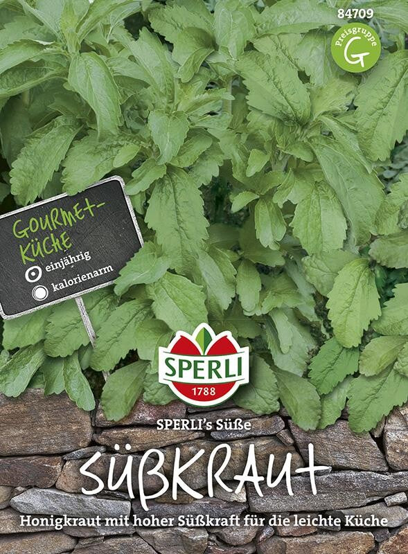  Süsskraut/ Stevia (Honigkraut) SPERLING´s Süße
