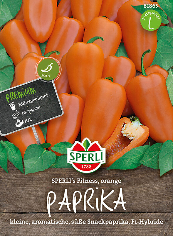  Paprika SPERLIS Fitness Orange