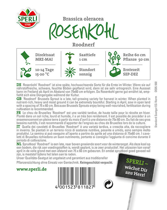  Rosenkohl Roodnerf