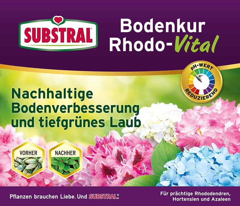  Substral Bodenkur Rhodo-Vital, 1 Kg Für Ca. 5 Pflanzen