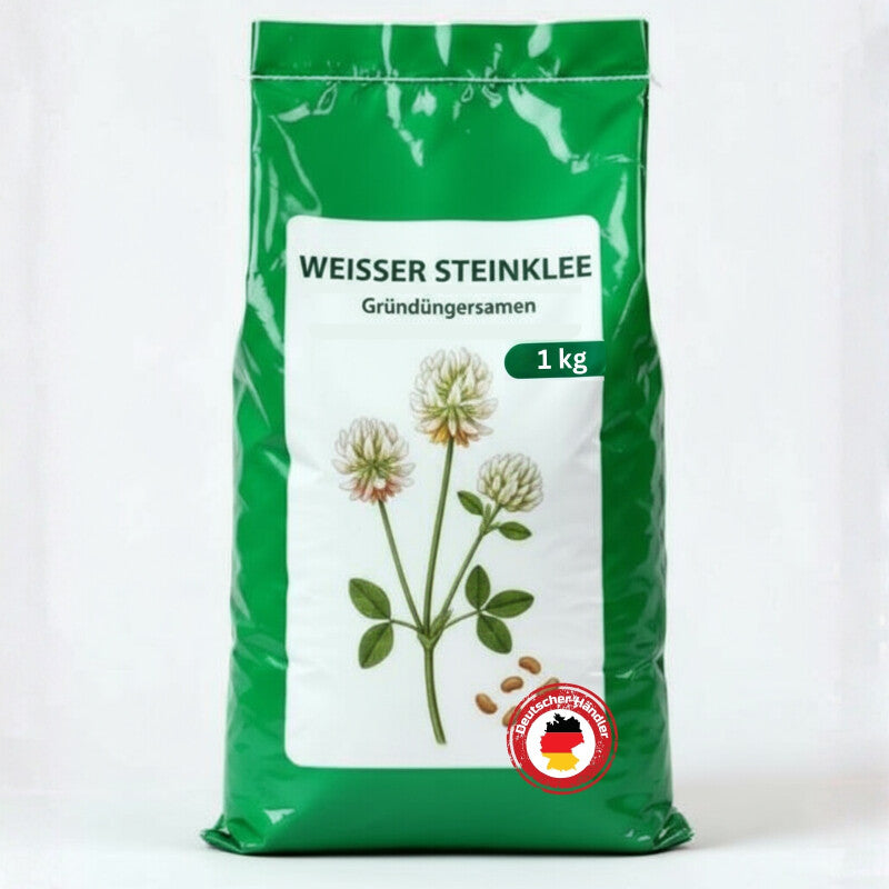  Samenshop24®Weißer Steinklee (Bokharaklee), Melilotus Alba, Inhalt: 1kg